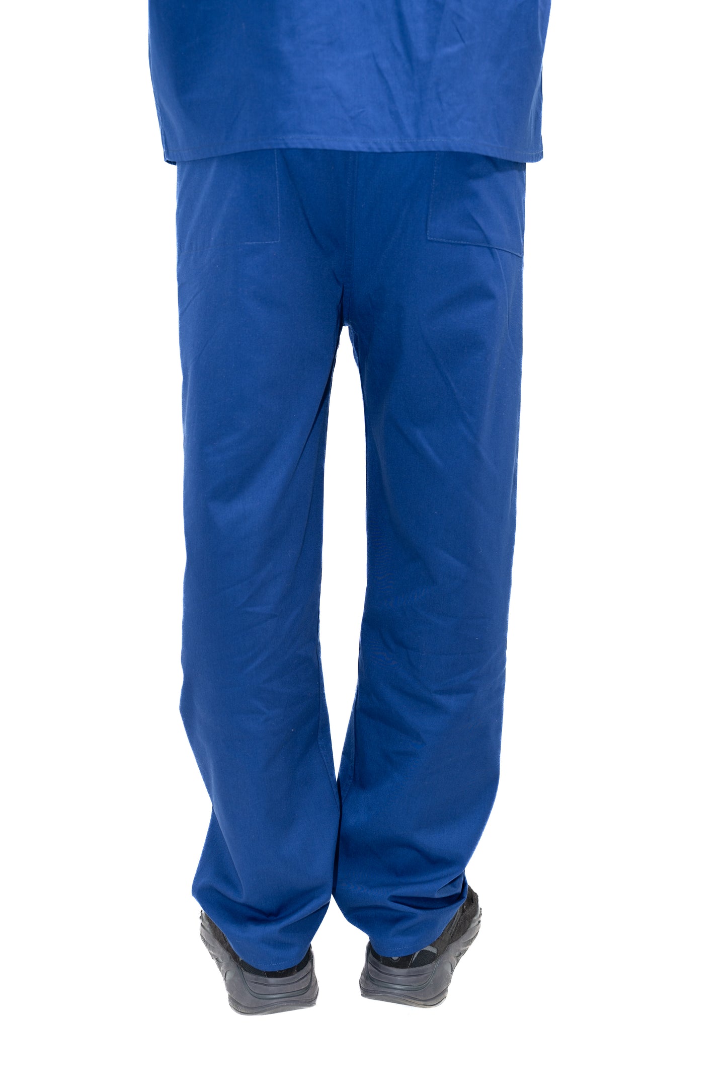 Medical Health Scrub Drawstring Royal Blue Trousers Unisex Men/Women