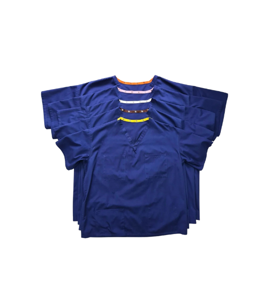 Medical Health Professionals Royal Blue Scrubs Set Unisex Men/Women 2 piece