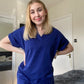 Medical Health Professionals Blue Scrubs Set Top & Trouser Unisex Men/Women